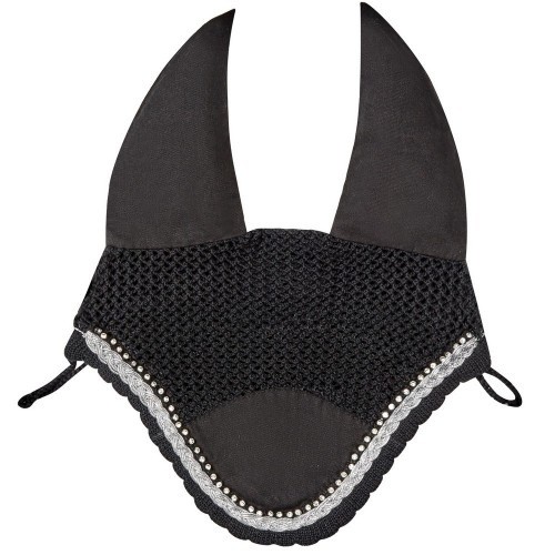 Repelente de moscas Bling para cavalos, preto