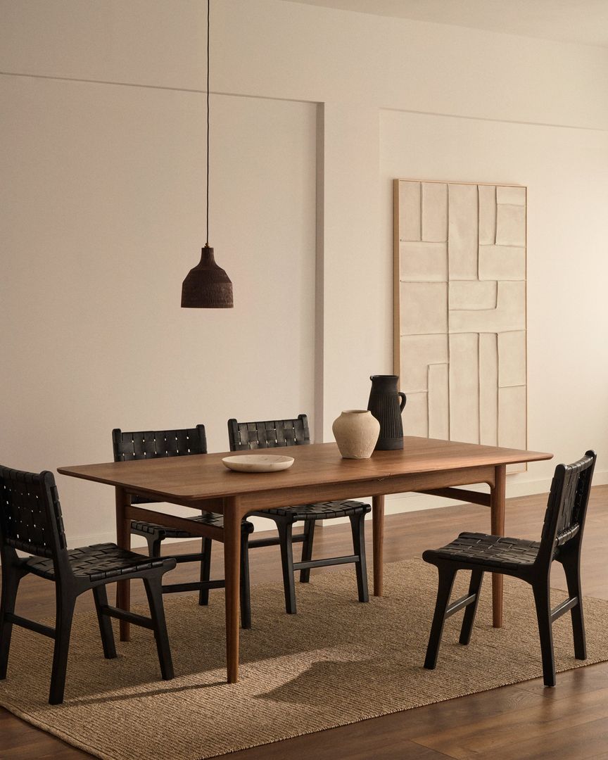 Kave Home   Elan Uitschuifbare Eettafel