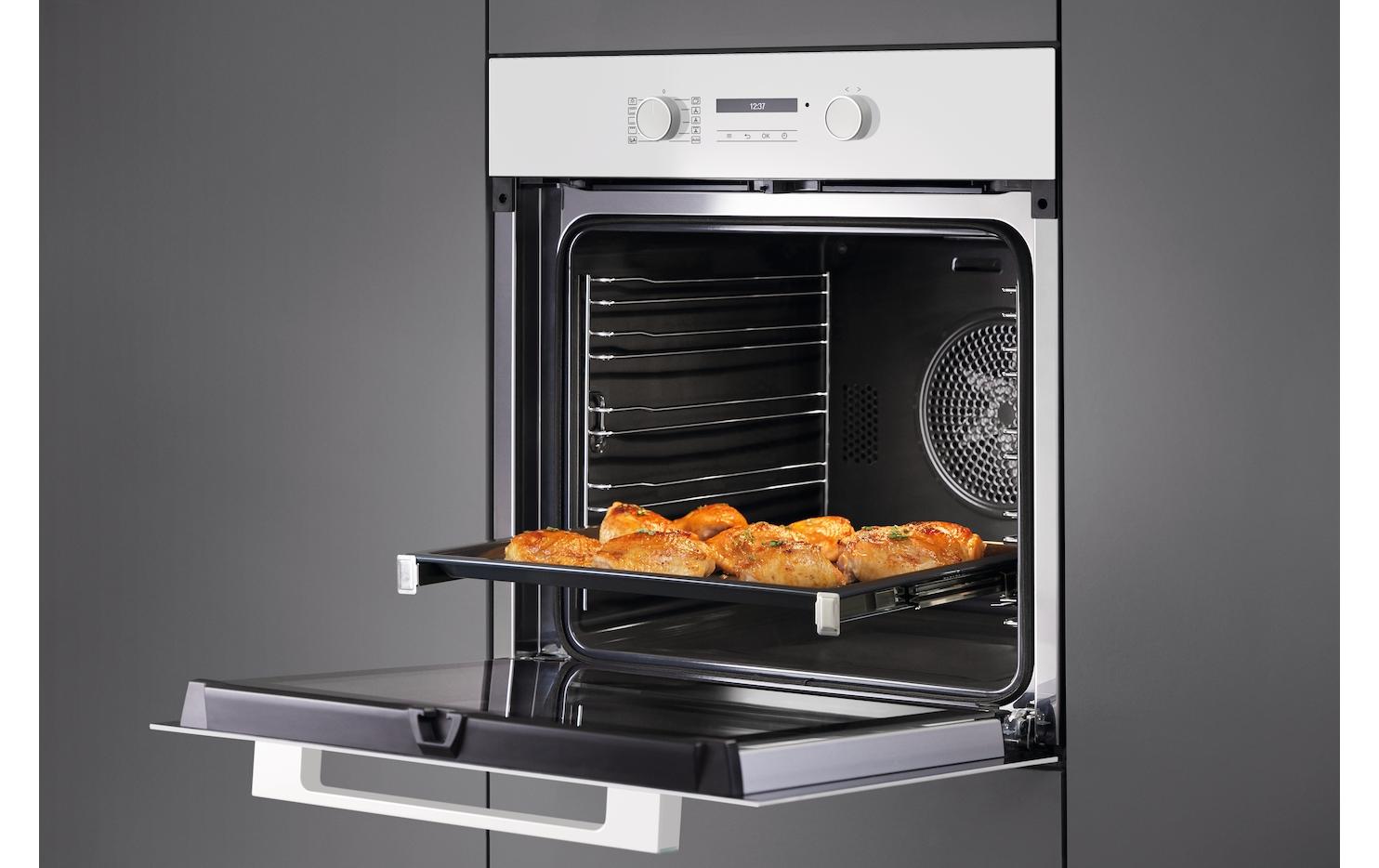 Einbaubackofen H 2861-60 B Weiss A+<br>Backofen