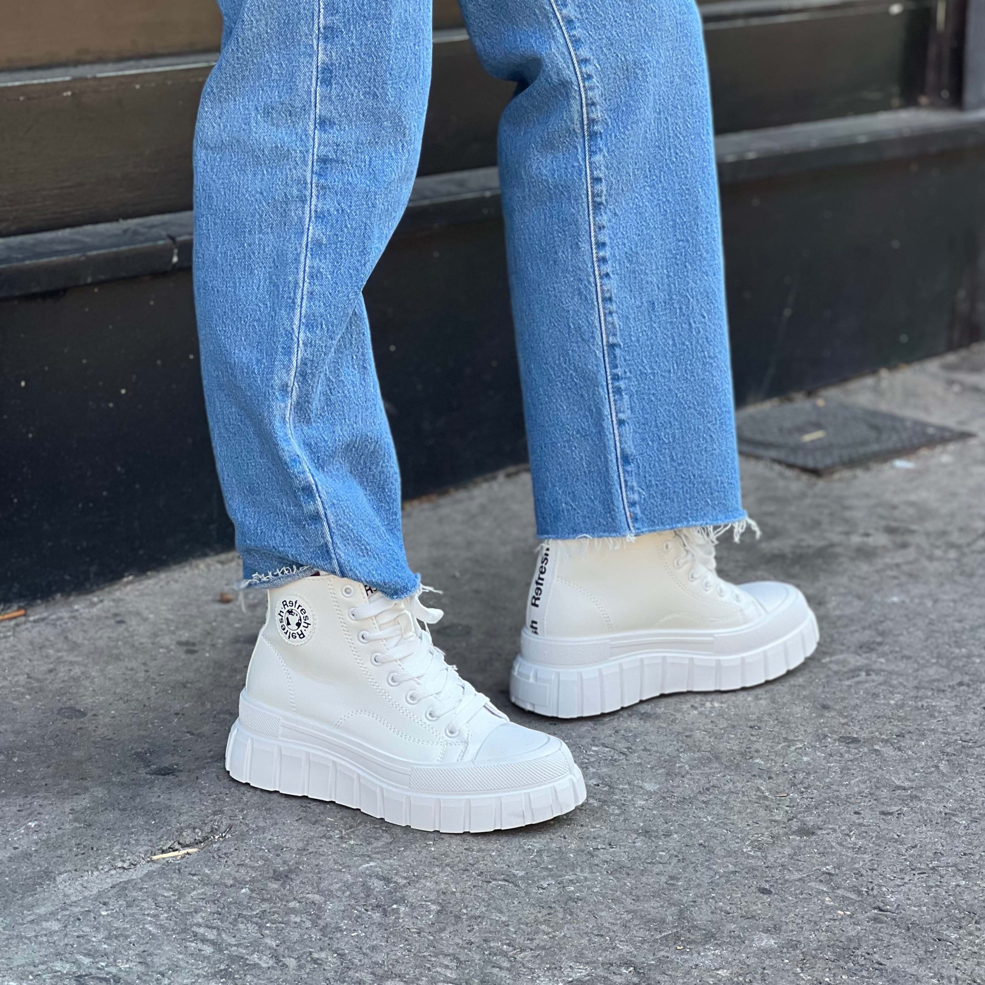 REFRESH - Baskets SWERTI Blanc