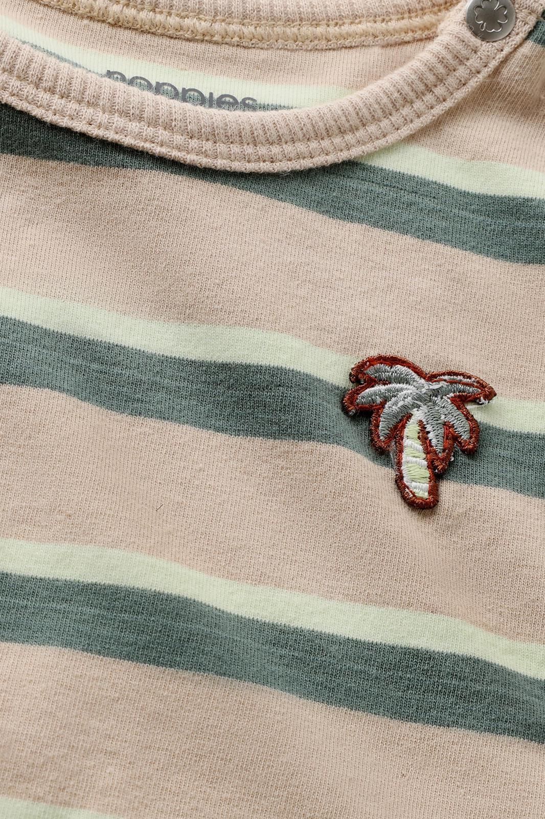 Noppies Baby T-shirt stripe - Irish Cream