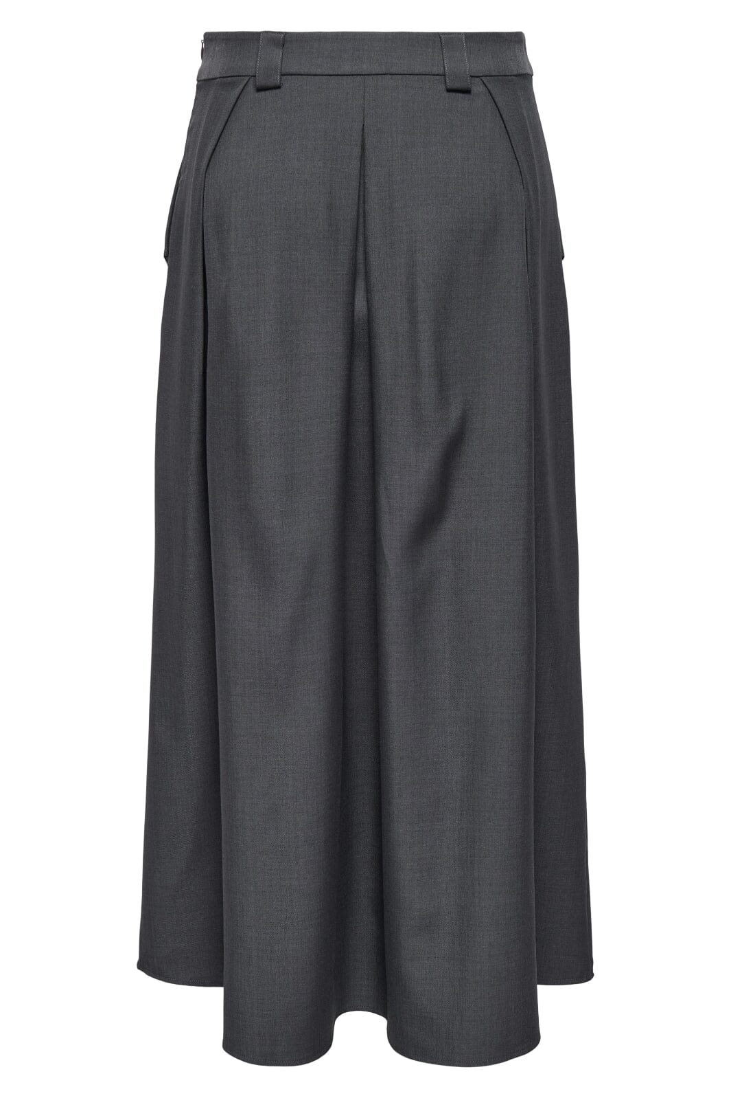 Only Onlginny Mel Wide Long Skirt 4588859 dark grey melange