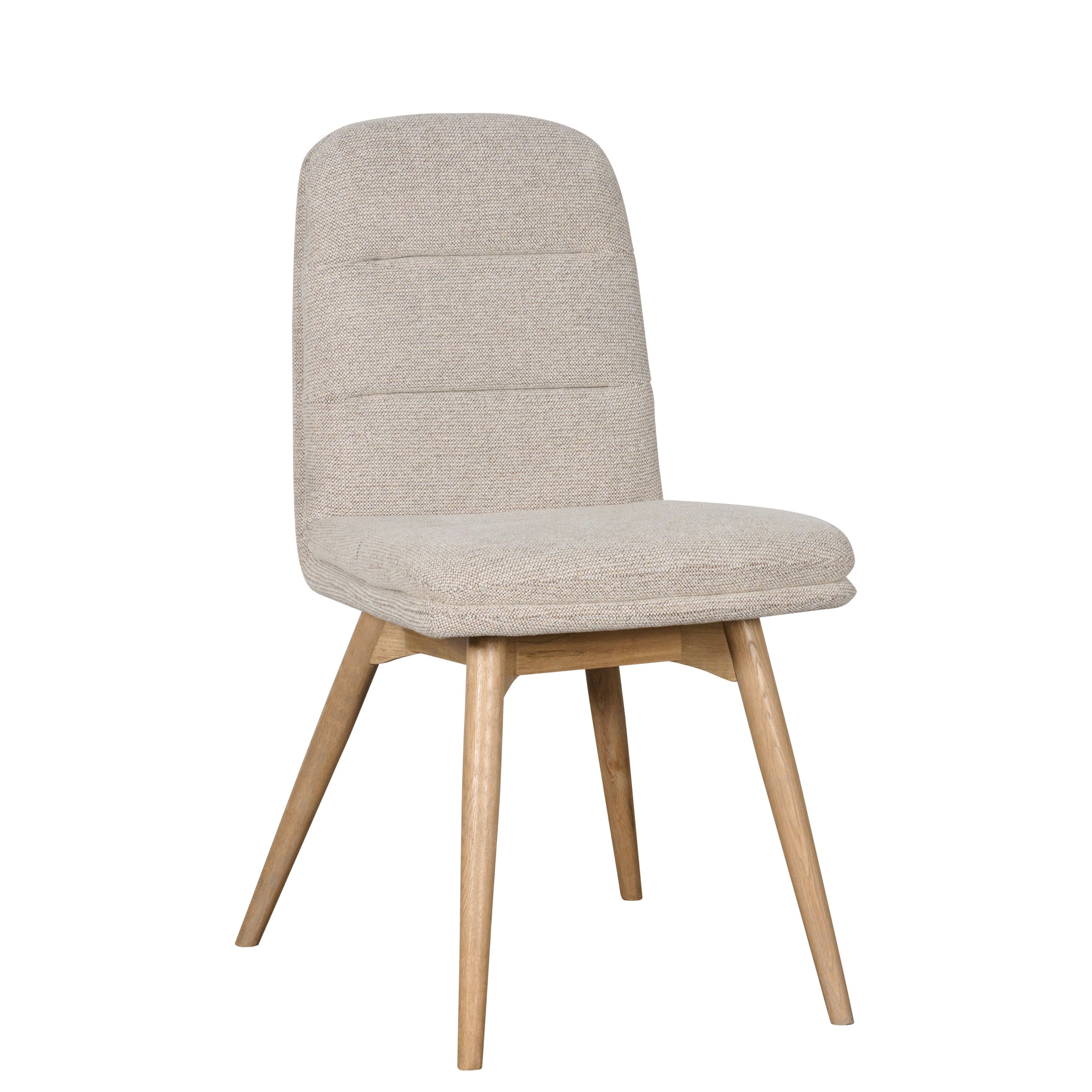 Eetkamerstoel Malaga - Beige|Creme - Polyester