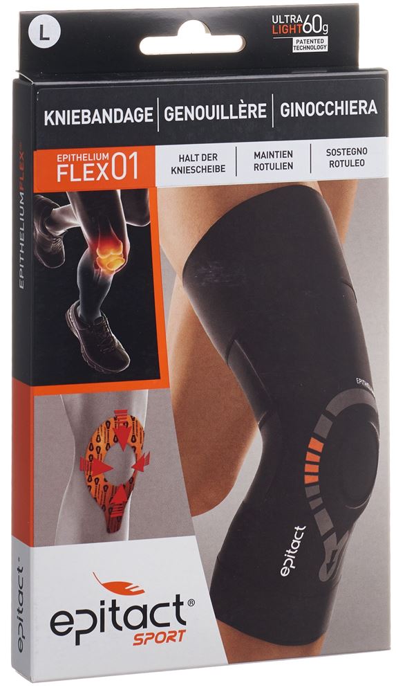 Epitact Sport Physiostrap Kniebandage MULTI<br>1 Stück, S 35-38cm