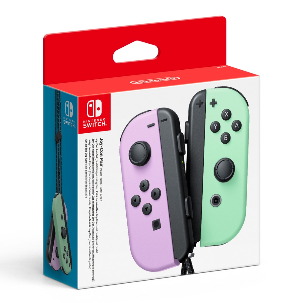 Nintendo Switch Joy-Con Controller-Paar – Pastelllila/Pastellgrün