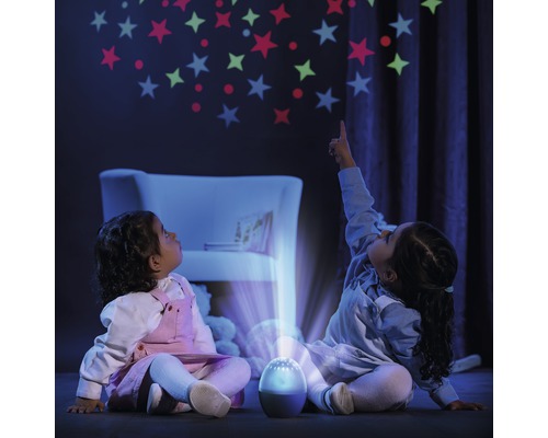 Starlino LED Nachtlampje Sterrenprojector Op Batterijen Wit