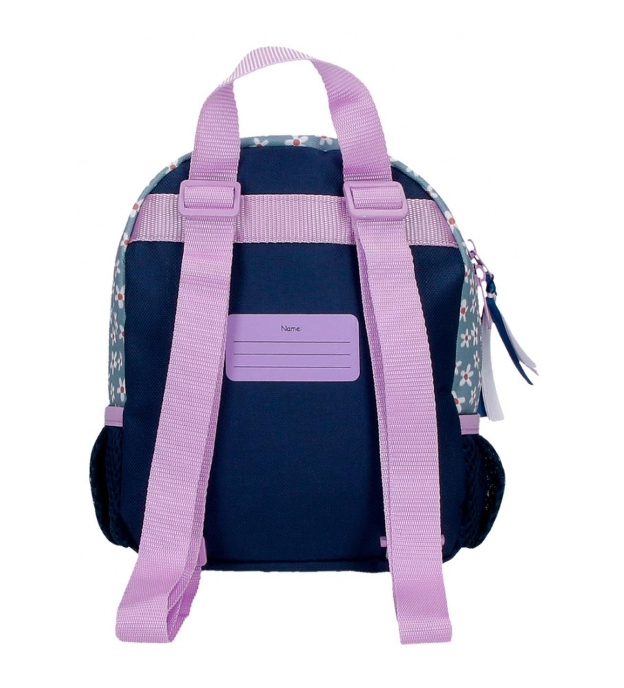 Mochila azul estilo Minnie da Disney - 19x23x8cm