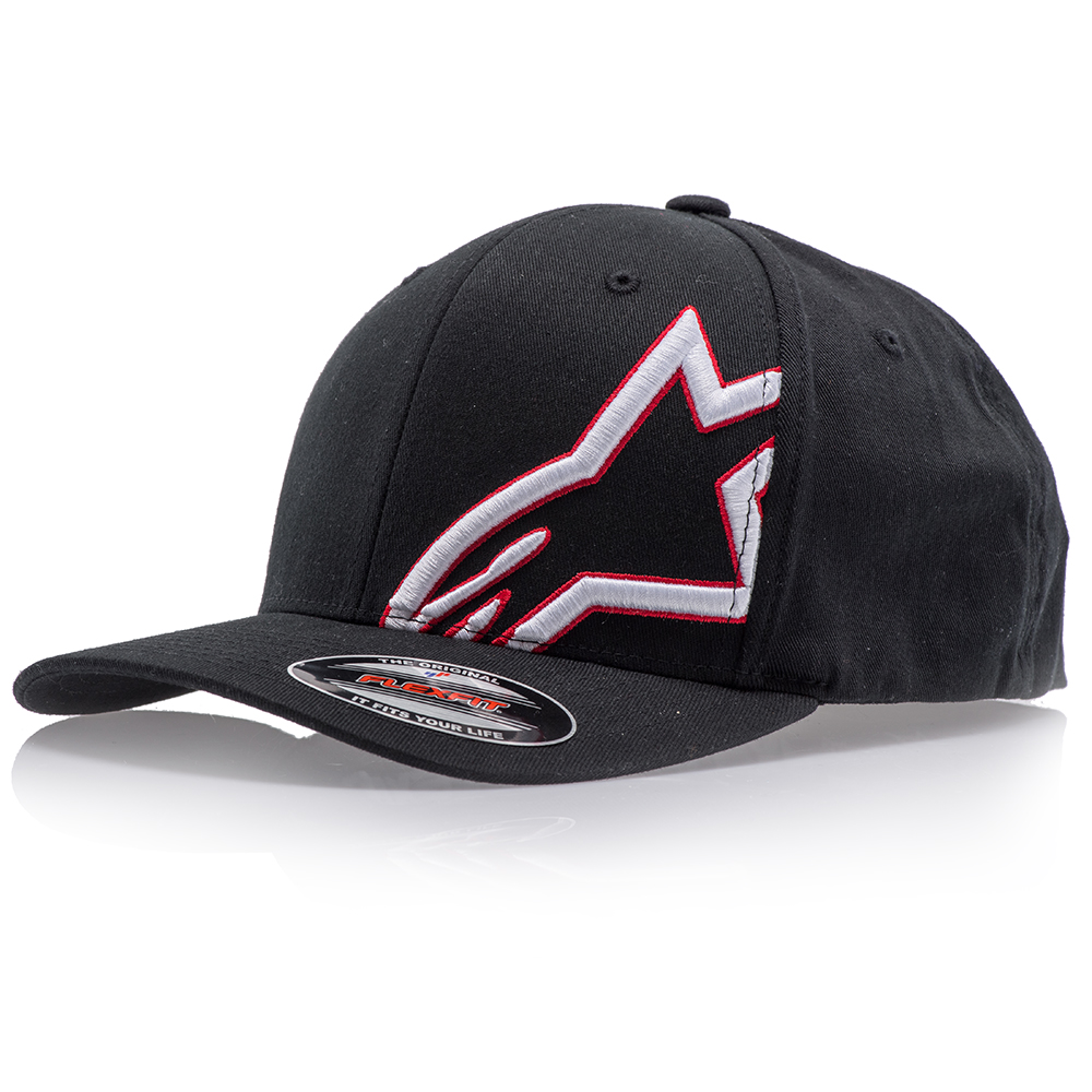 Alpinestars - Casquette Corp Shift 2 Noir / Blanc / Rouge