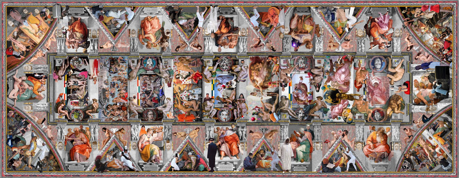 Sistine Chapel, Michelangelo by Lluis Barba Cantos - Limited Edition. Edition of: 100. Signed.