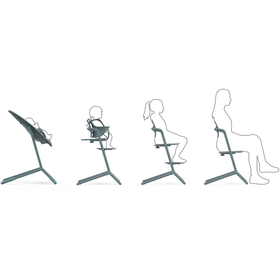 cybex GOLD Hochstuhl Lemo Stone Blue