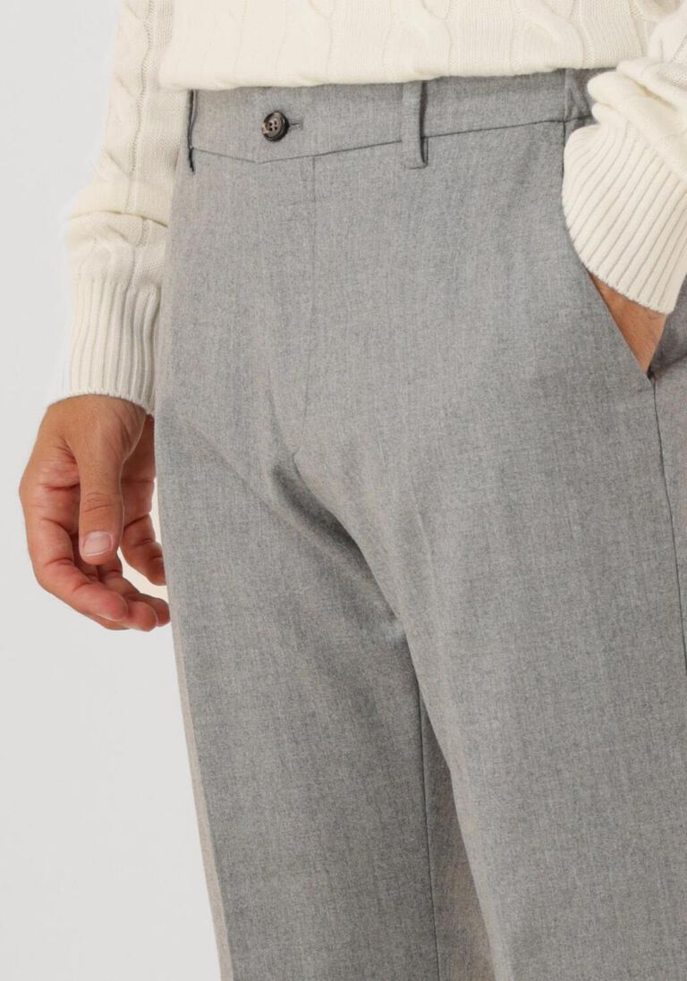 lichtgrijze berwich pantalon morello elax