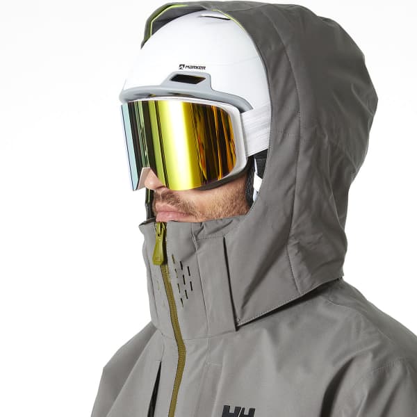 Veste de ski HELLY HANSEN ALPHA INFINITY JACKET CONCRETE