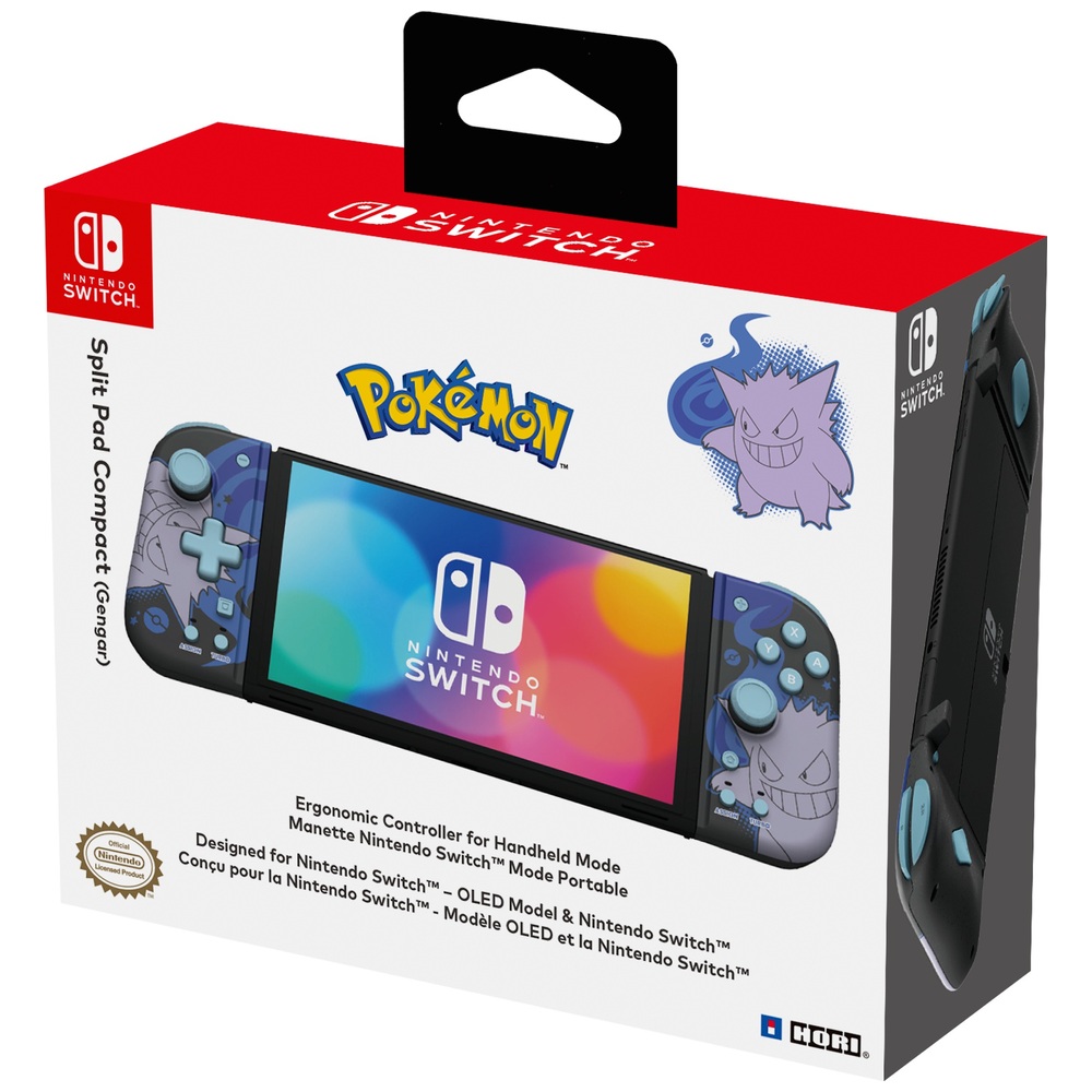 HORI Split Pad Compact für Nintendo Switch und Nintendo Switch OLED - Gengar