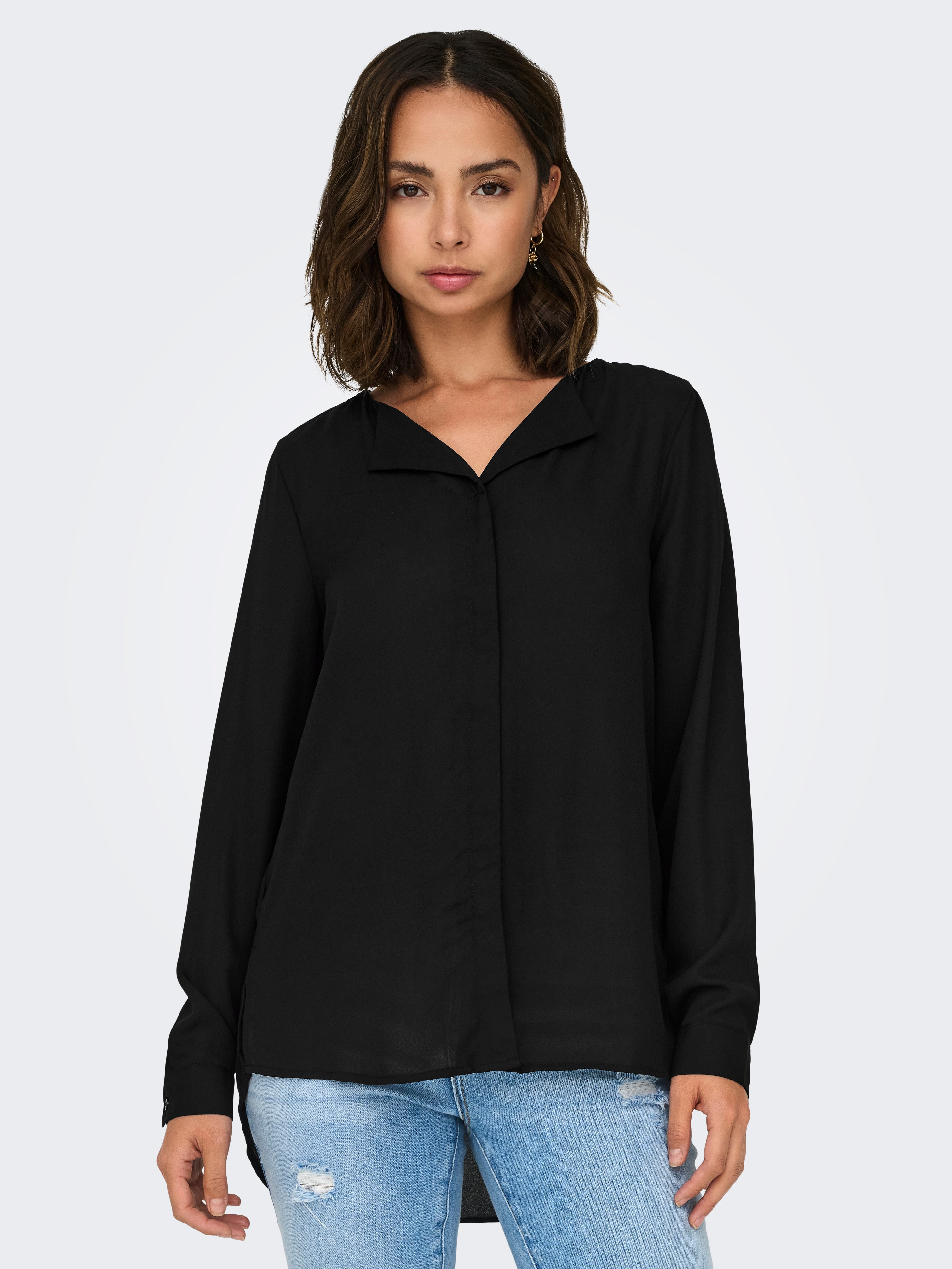 ONLTIANA Hemd Black