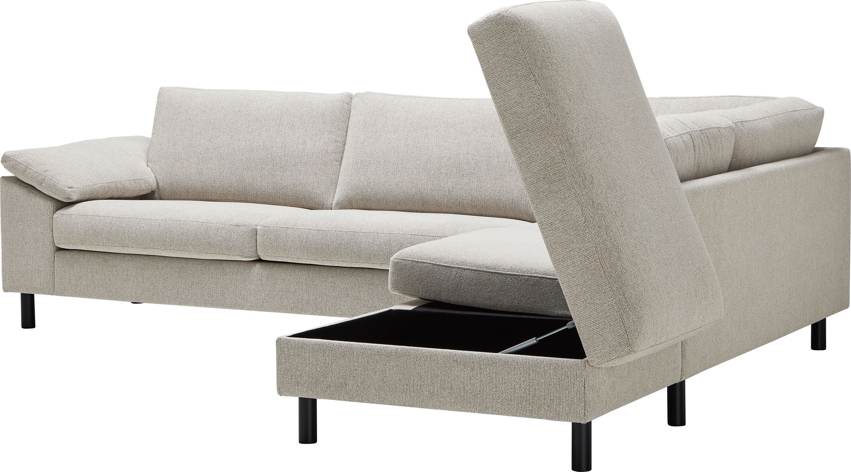 DIENER Ecksofa - Natur / B: 277.0 cm x T: 225.0 cm x H: 81.0 cm