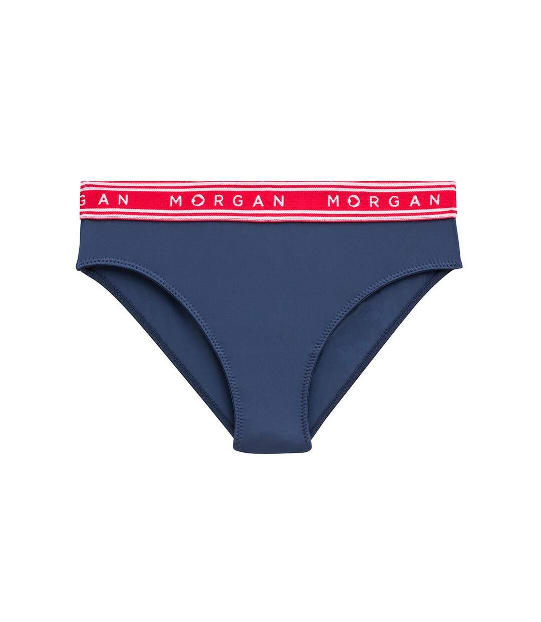 Lot de 2 slips en microfibre bleu Jess