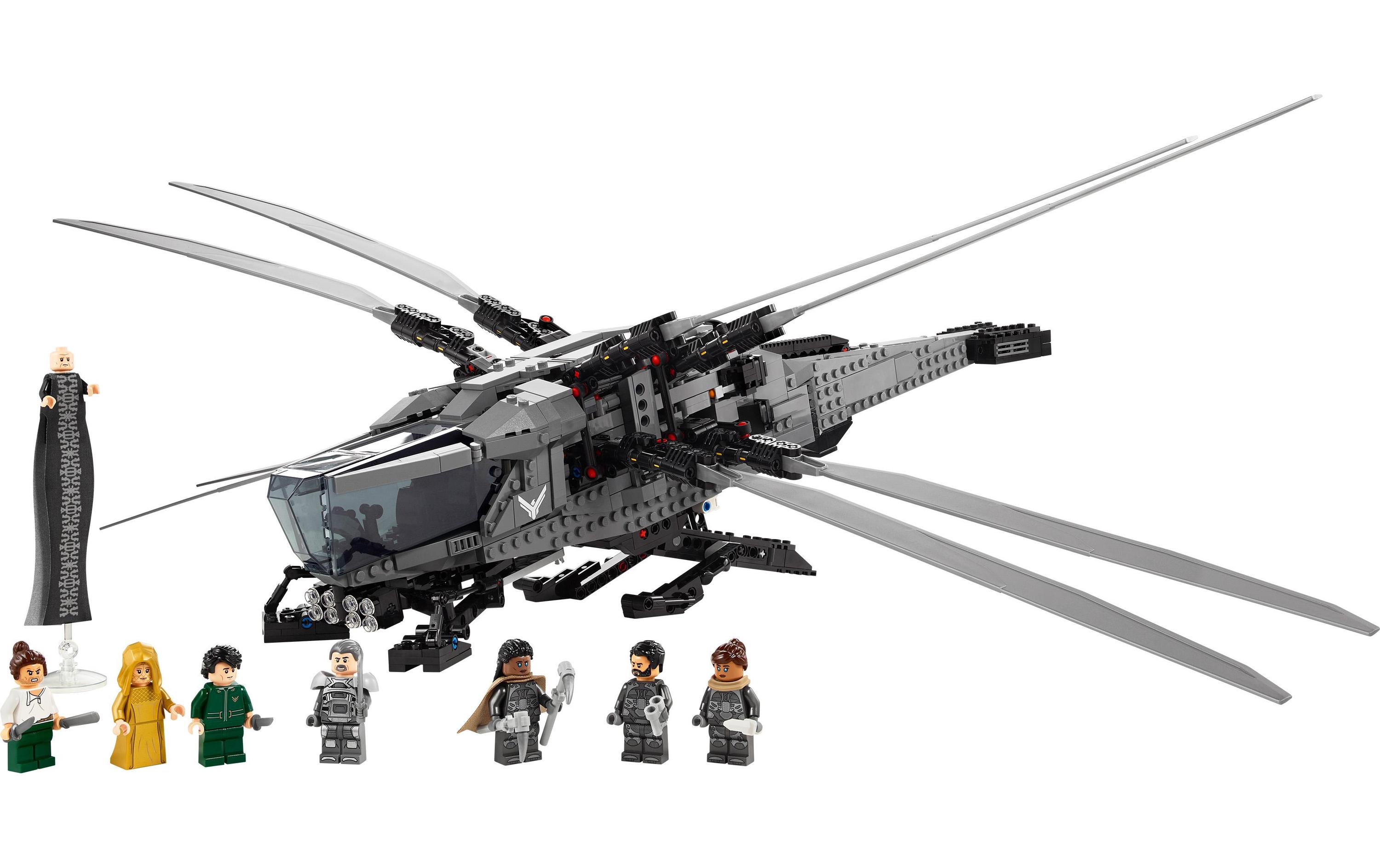 Icons Dune Atreides Royal Ornithopter 10327<br>Bau- und Spielset des legendären Flugzeugs