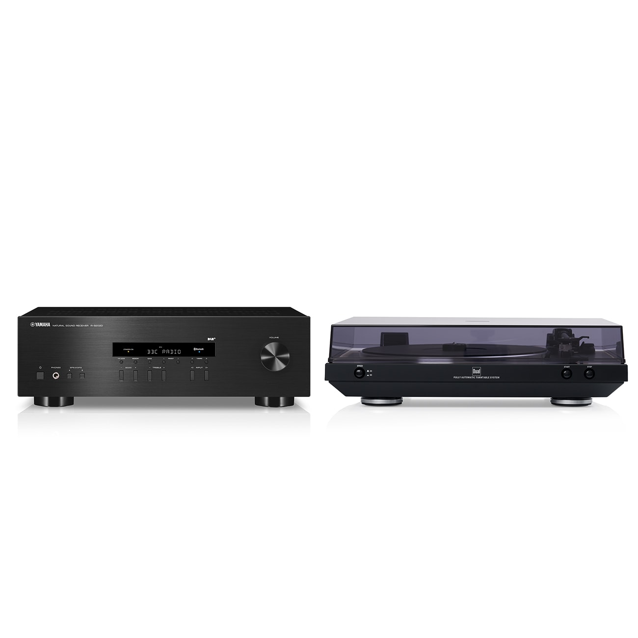 Yamaha R-S202D + Dual DT 400 USB