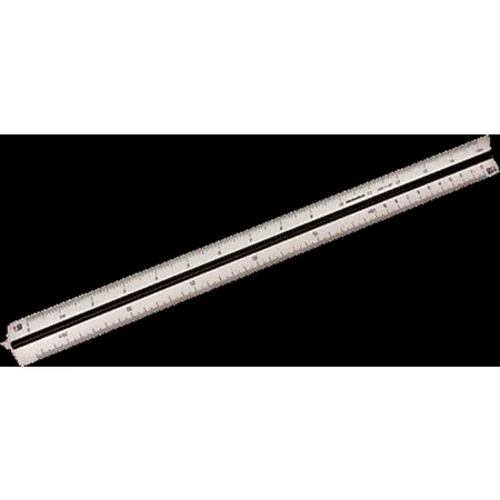 Rumold Dreikantmaßstab 195/1/30 silber