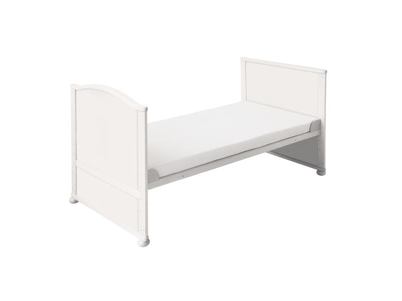 roba Babybett Komplettset Adam & Eule weiss 70 x 140 cm Kombi-Kinderbett umbaubar