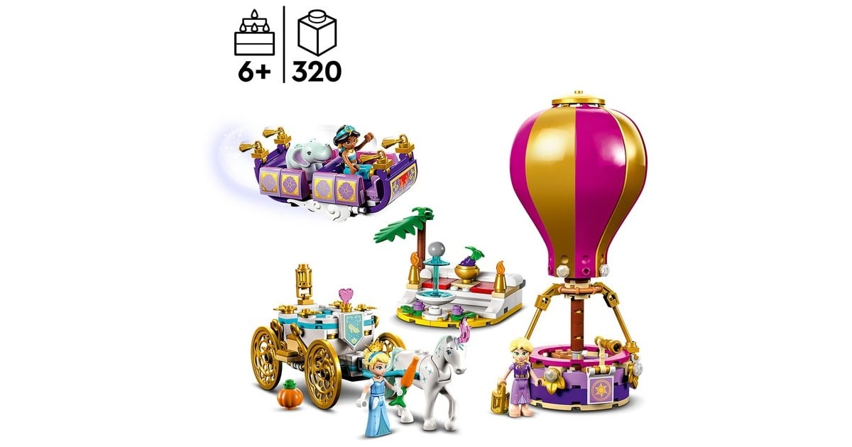 LEGODisney Princess - Betoverende reis van prinses Constructiespeelgoed  (43216)