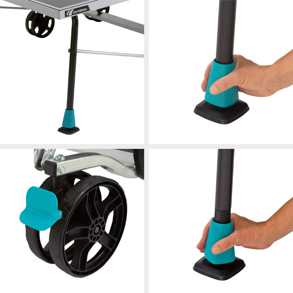 300X Outdoor tafeltennistafel (grijs)