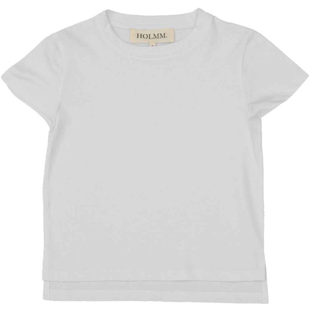 Køb HOLMM White Luis Bomuld T-Shirt