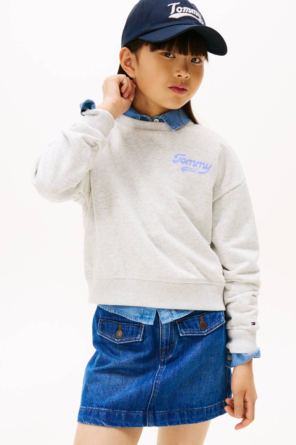 Tommy Hilfiger sweater grijs