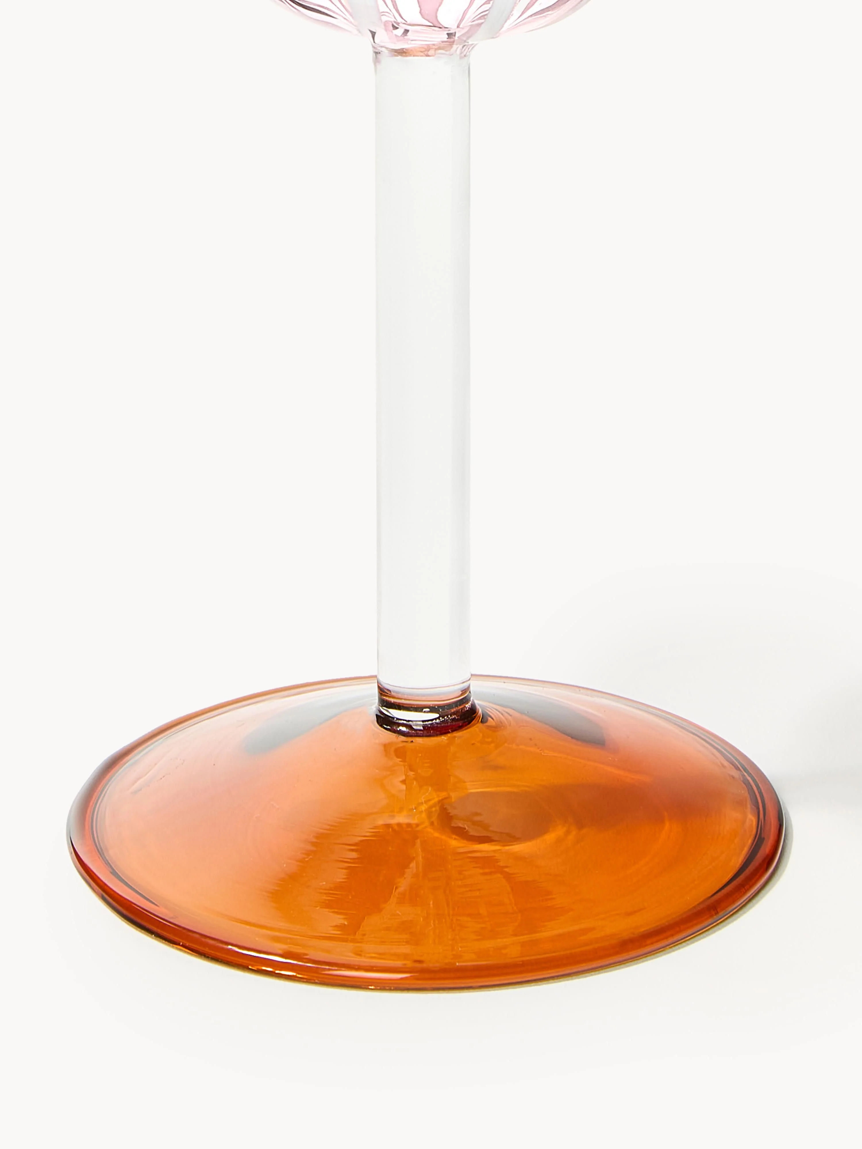 Handgemaakte wijnglazen Eve van borosilicaatglas, 2 stuks