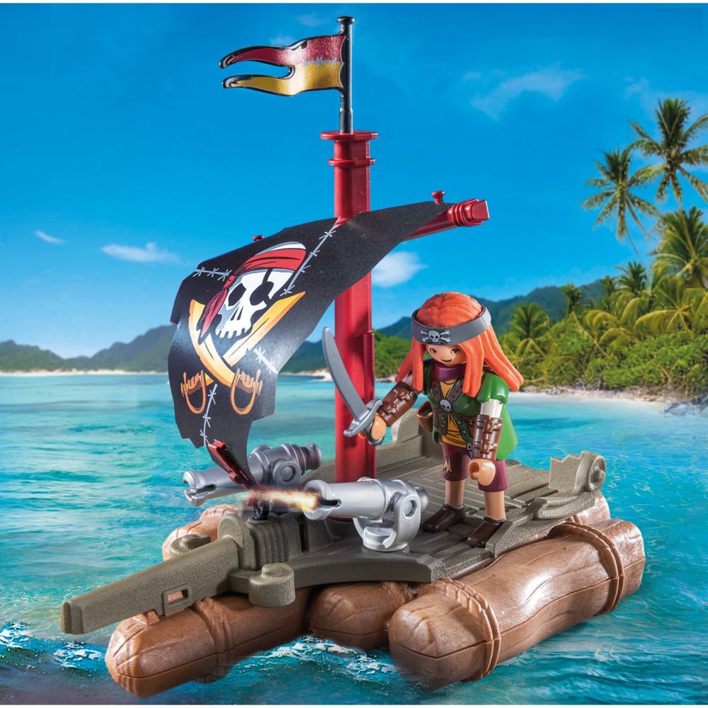 Køb Playmobil® Pirate Raft With Treasure