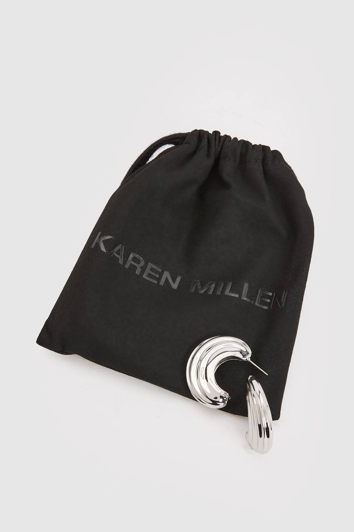 KarenMillen Créoles Coniques