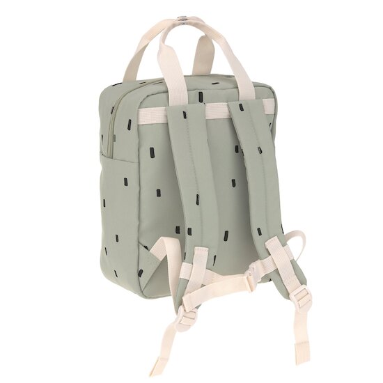Sac à dos carré de la maternelle   Olive        de               Lässig