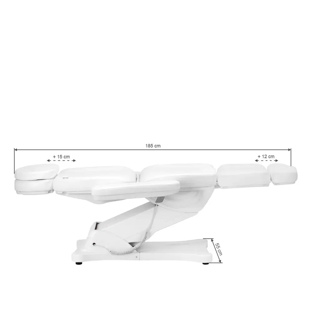 Activeshop elektrisk kosmetikstol SILLON CLASSIC hvid - 4 motorer