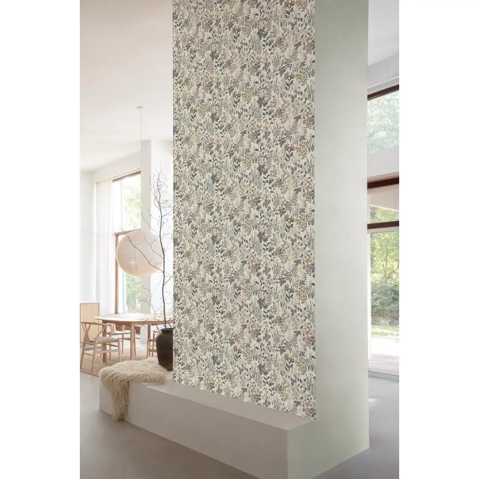 Dutch Wallcoverings Vliesbehang Arcadia agnala - beige - 10,05m x 53cm