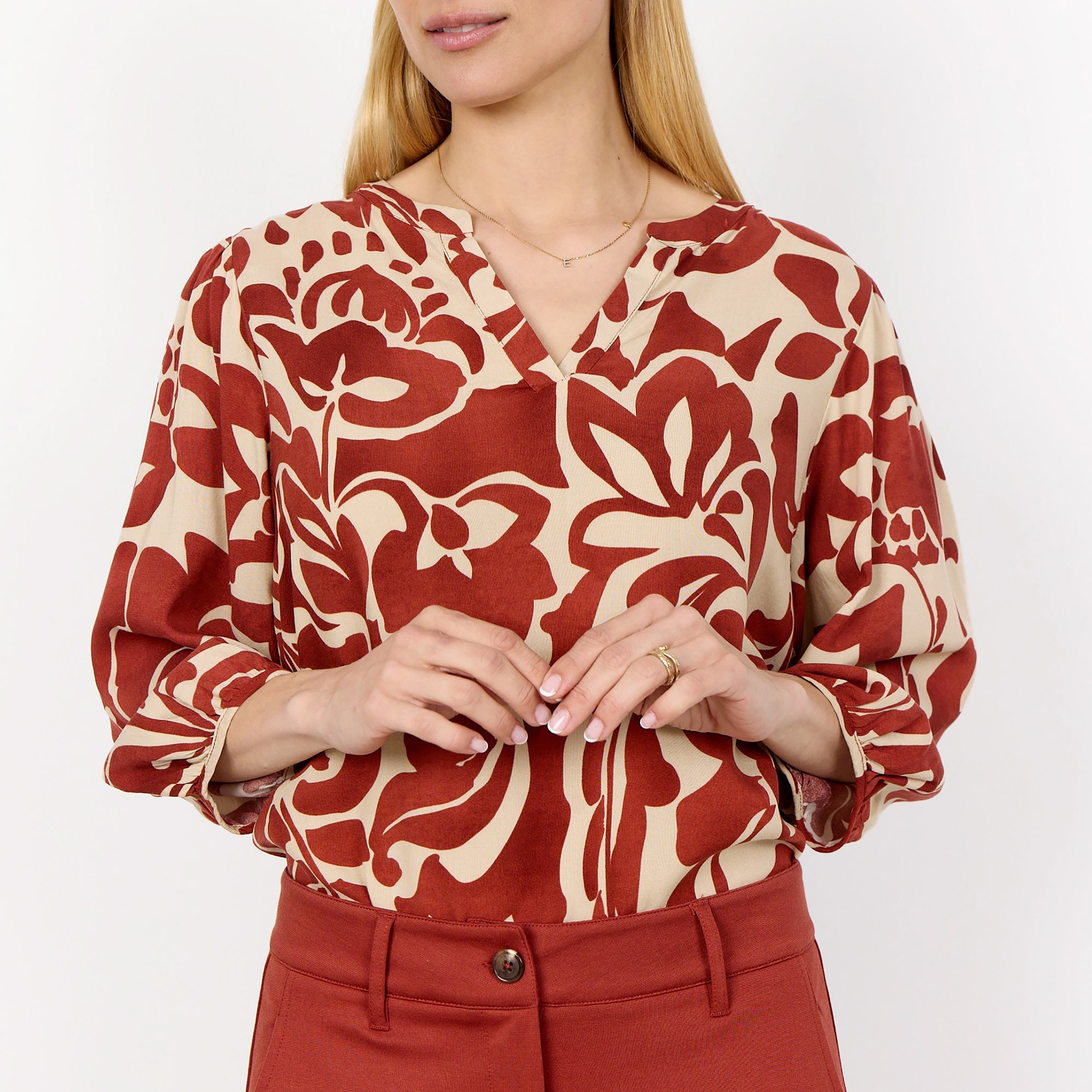 Blouse Femme rouge