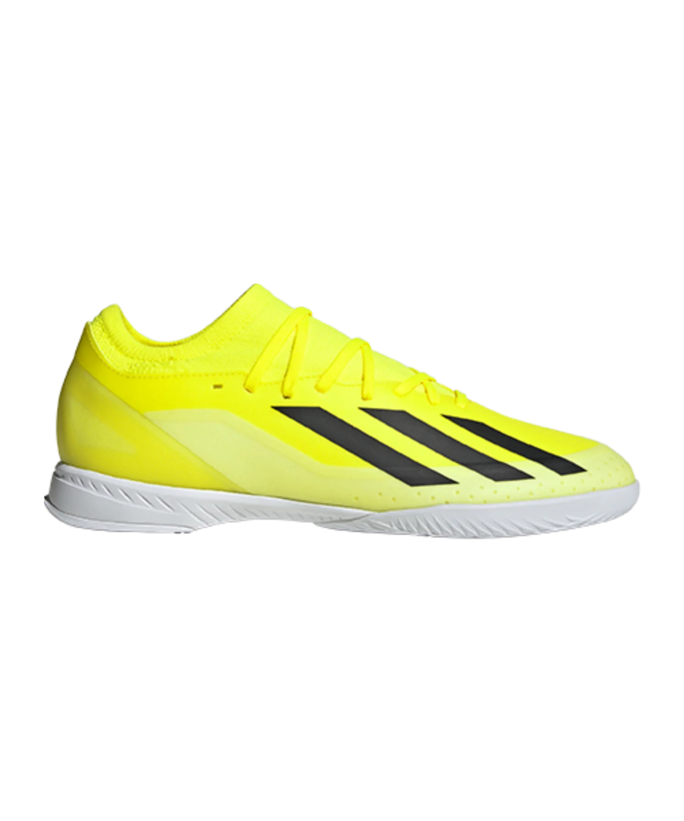 adidas X Crazyfast League IN Halle Solar Energy Gelb Schwarz Weiss