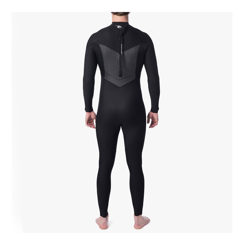 Rip Curl DAWN PATROL 43GB B/ZIP STMR - Combinaison intégrale 4/3mm Homme black