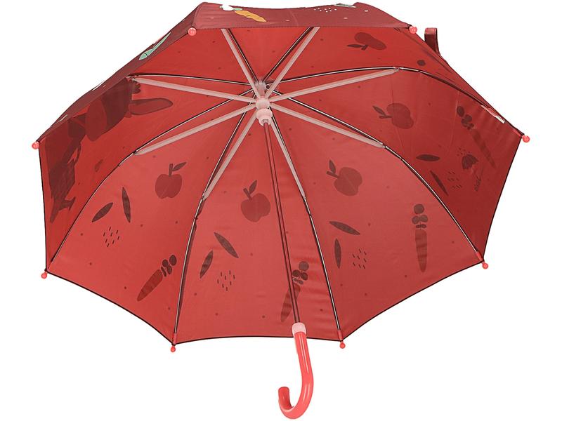 Sterntaler Regenschirm Emmily Lustiger Schirm mit all-over Muster für Ausflüge im Regen