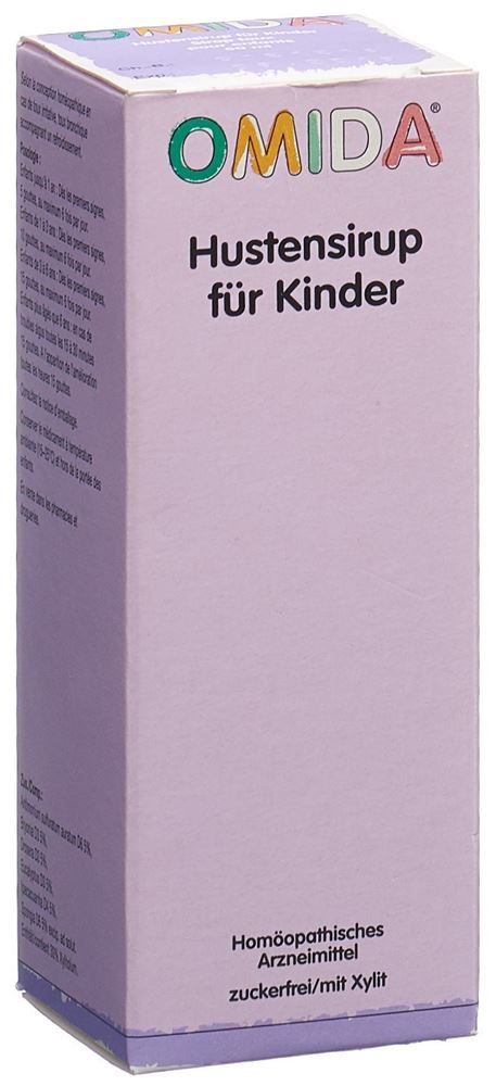 Omida Hustensirup für Kinder Sirup 50 ml