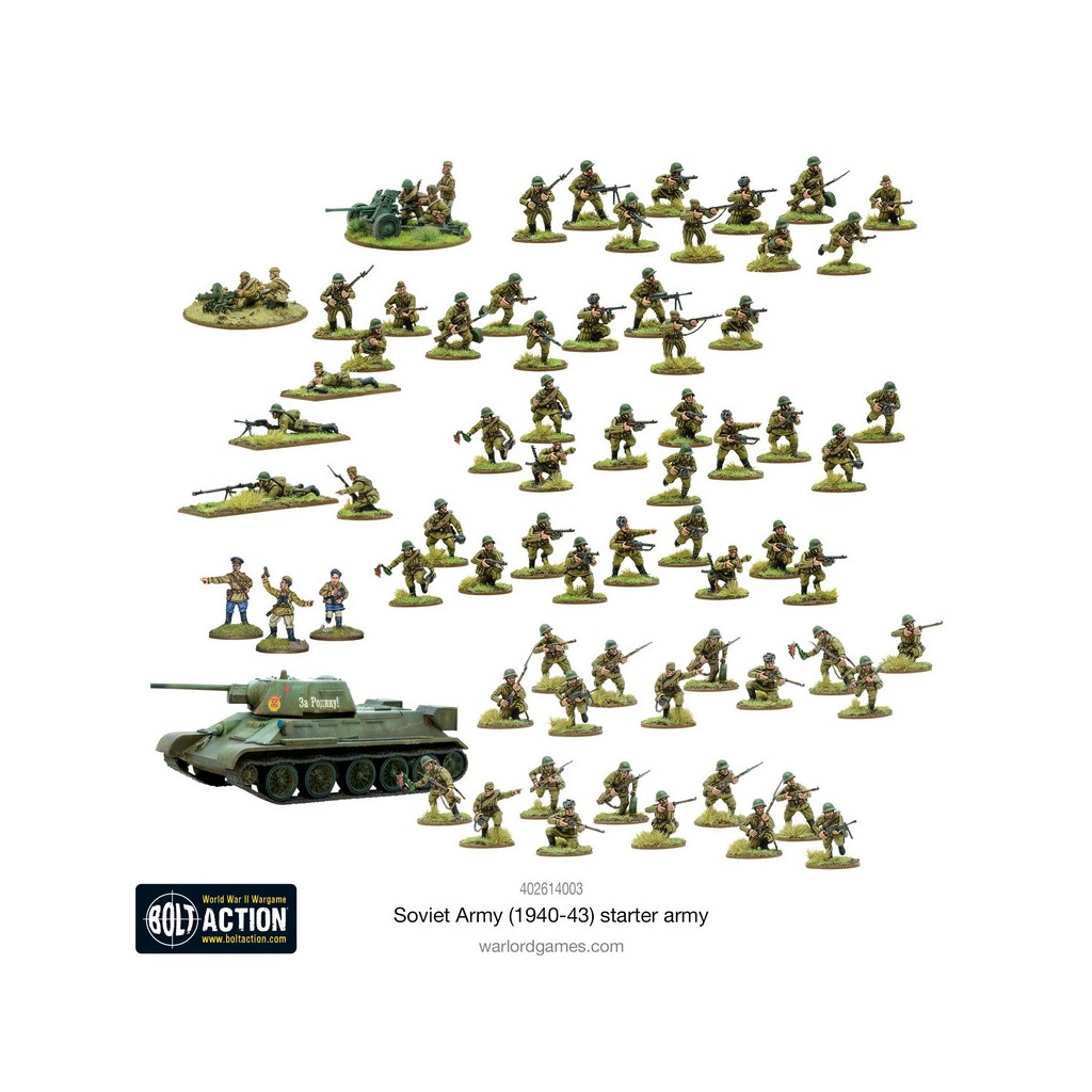 Bolt Action - Soviet Army (1940-43) Starter Army