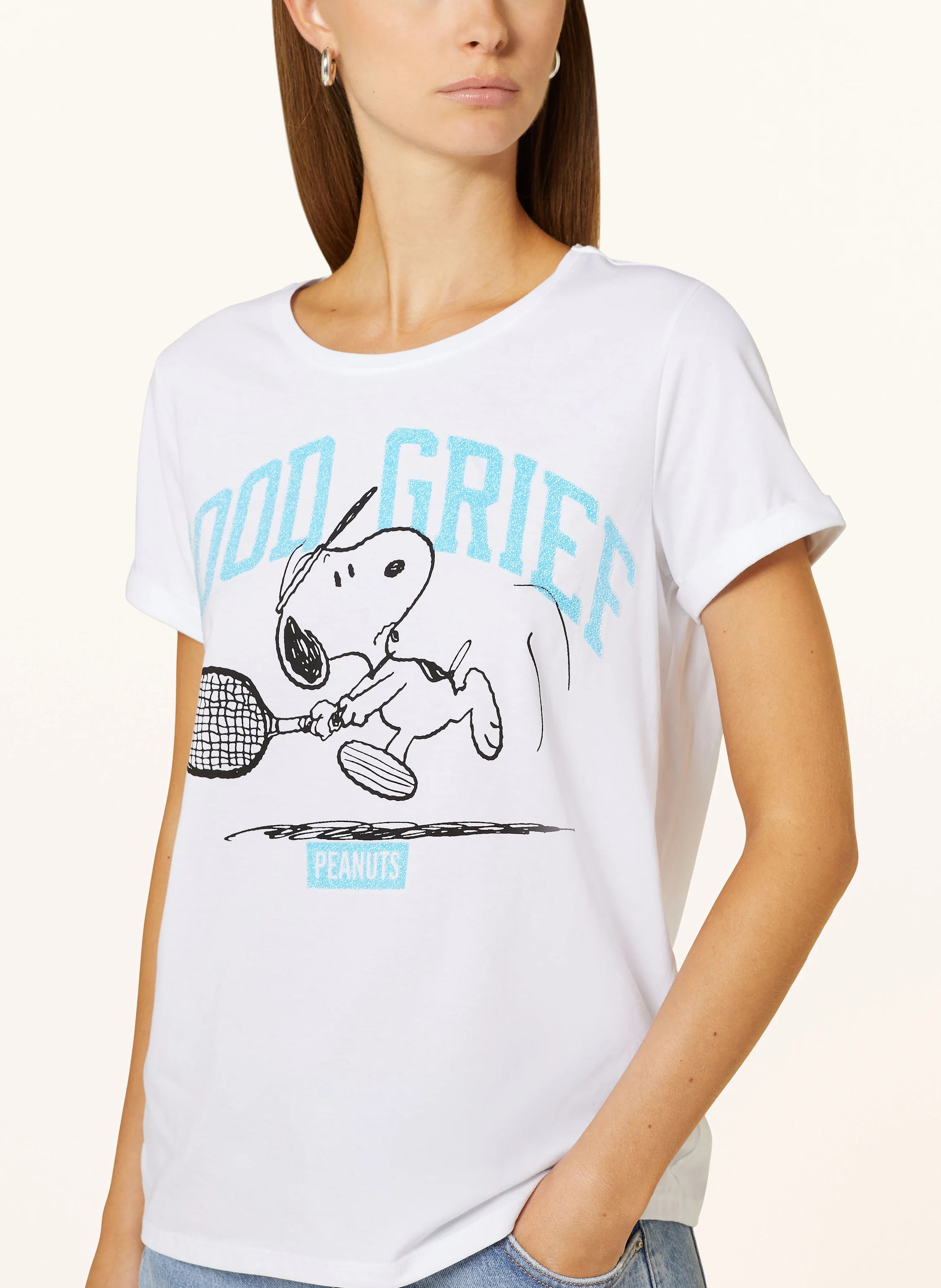 FrogBox T-Shirt mit Schmucksteinen