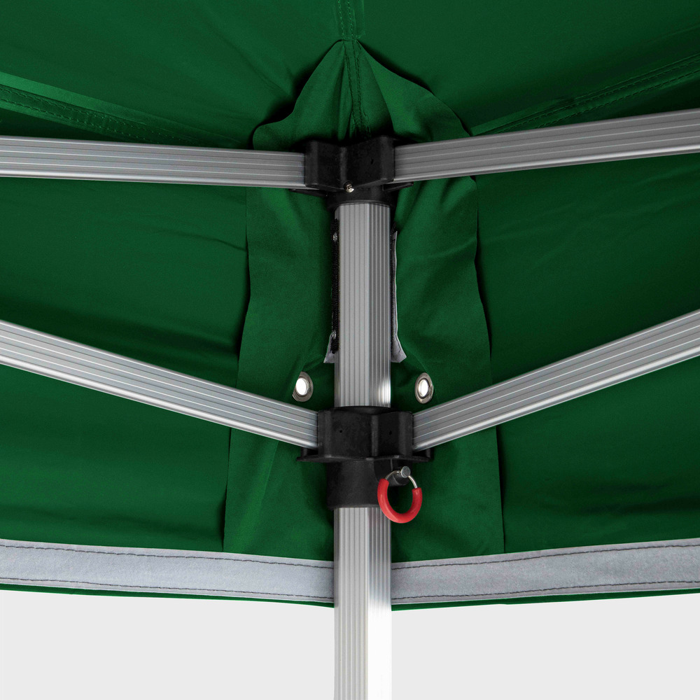 Tente pliante en aluminium 3x3m vert