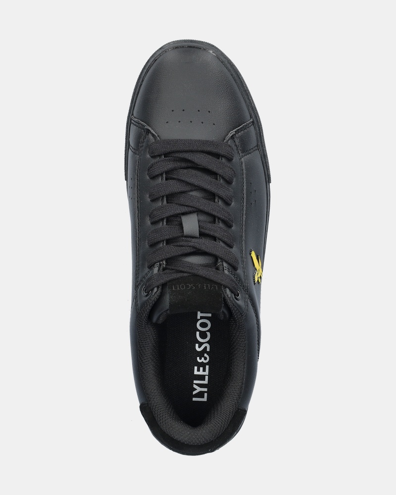 Lyle & Scott Whitburn Lage sneakers  - zwart