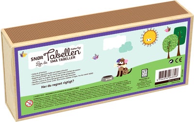 Barbo Toys Wacky Wonders Snøringstabell