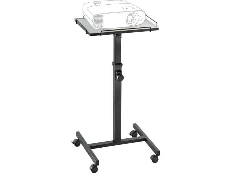 Celexon Projektionstisch PT2000B Schwarz Mobiler Projektor-Tisch
