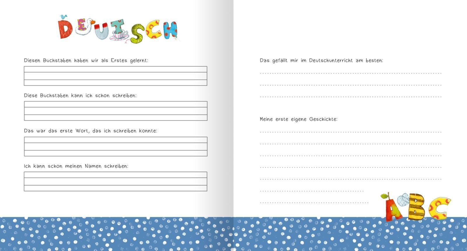 Mein erstes Schuljahr