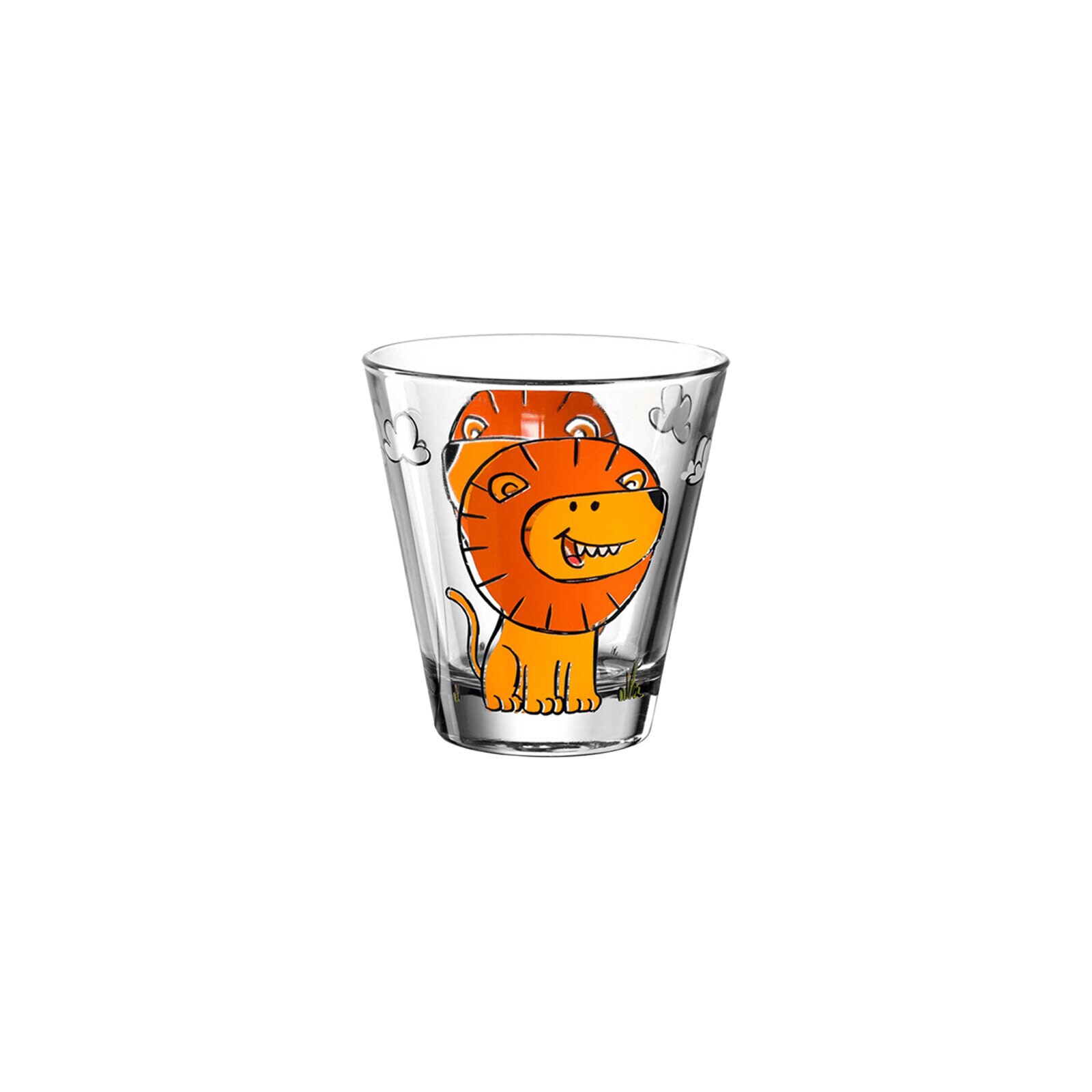 Leonardo Kinderbecher mit Deckel Bambini 215 ml 2er Set