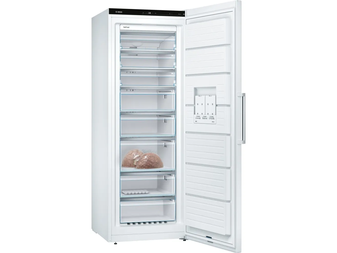 Bosch Serie 6 GSN58DWDV, 366 L, 22 kg/24t, SN-T, Frostfri system, D, Hvid
