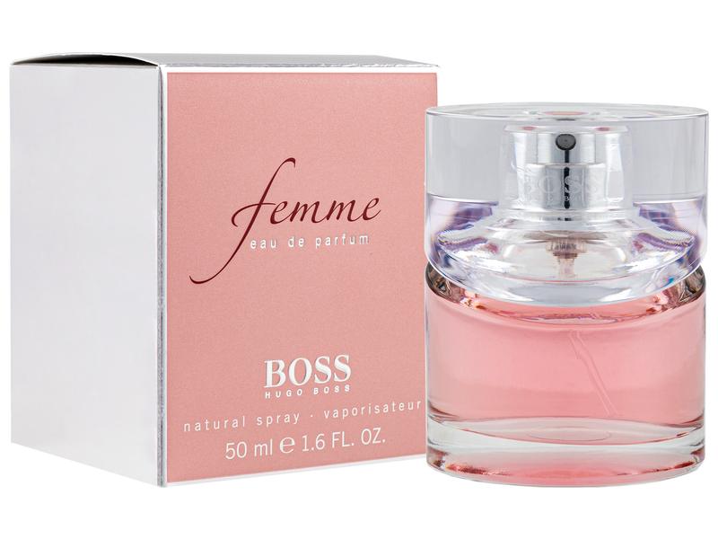 Hugo Boss Eau de Parfum Boss Femme 50 ml Blumiger, feminimer Duft für Frauen