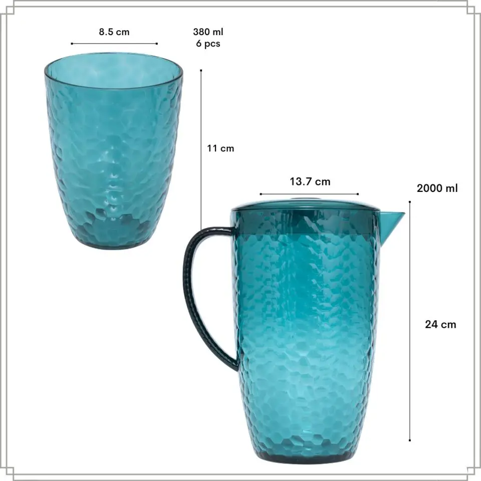 OTIX Drinkglazen Kan Harbor - Blauw